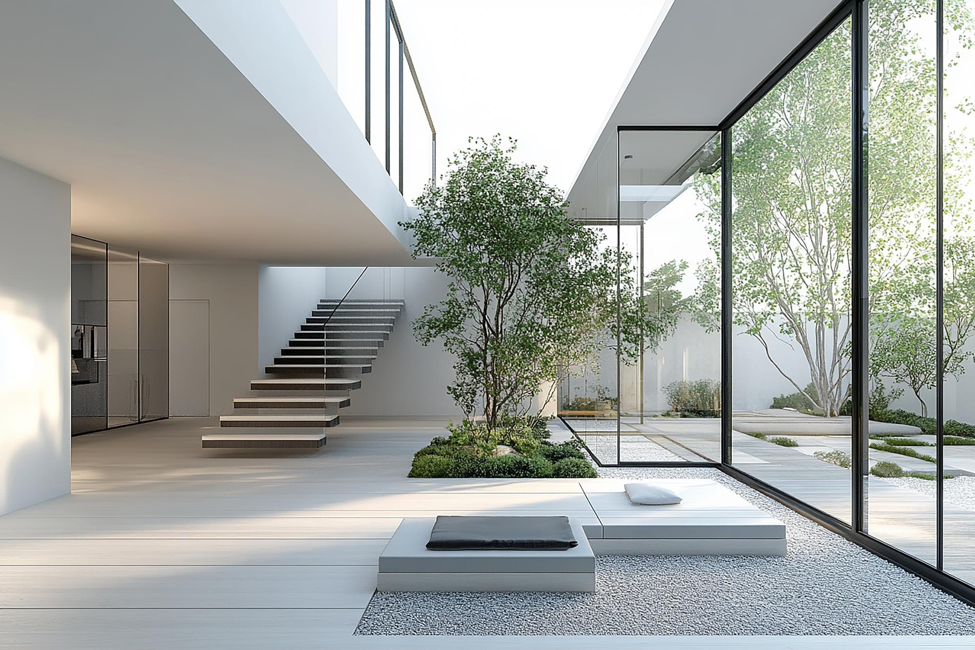 Interior de vivienda de obra nueva realizado por Samava arquitectura