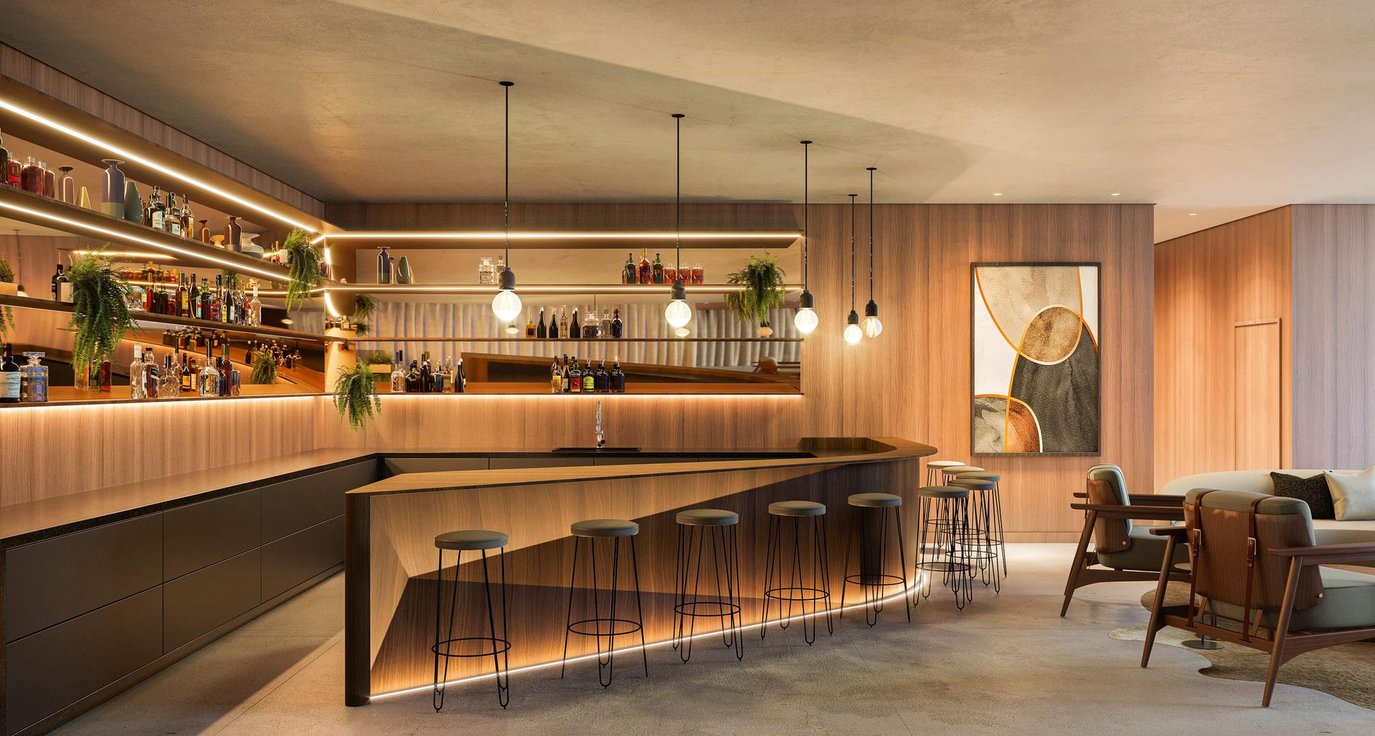 Proyecto de arquitectura y diseño para bar realizado por SAMAVA en Valladolid